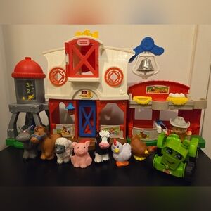 Little People Caring For Animals Smart Stages Farm & Tractor